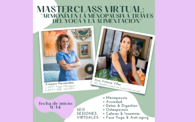 Virtual Masterclass: “Harmony in Menopause through Yoga and Food”